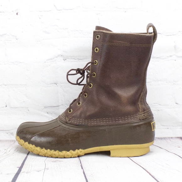 L.L. Bean Other - LL Bean Maine Hunting Shoe Dark Duck Boots Sz 10 W